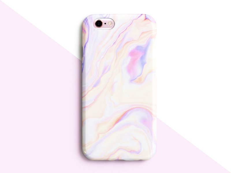 Marble art /pink Phone case - 平板/电脑保护壳 - 塑料 粉红色