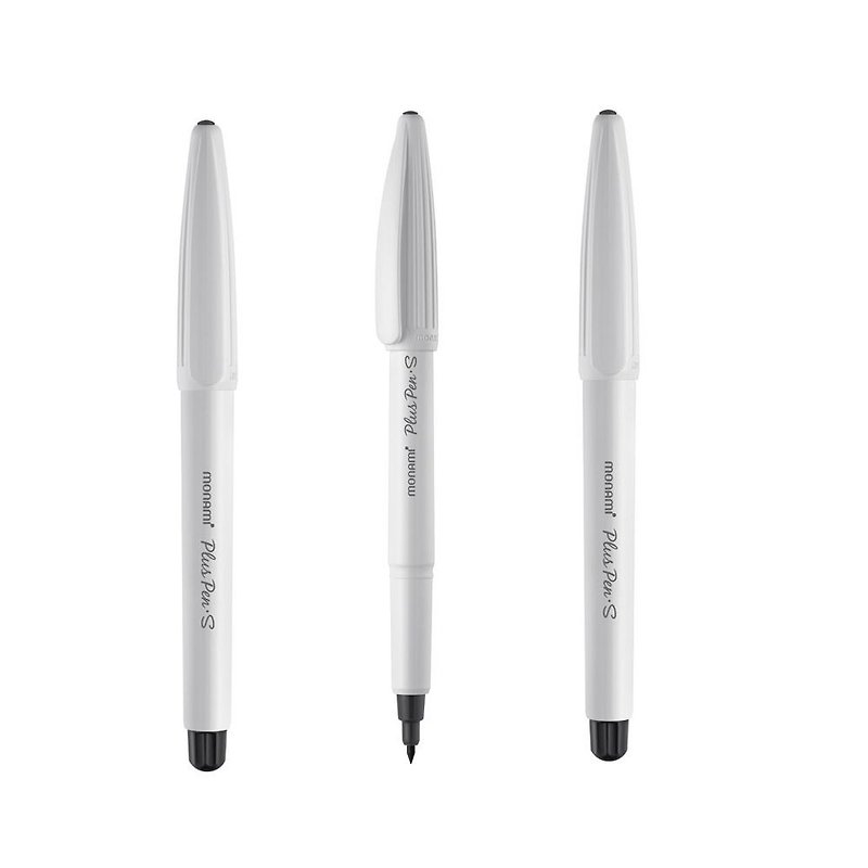 Monami-0.4mm复古贝壳笔3入组-天使白,MNM85954B - 其他书写用品 - 塑料 白色