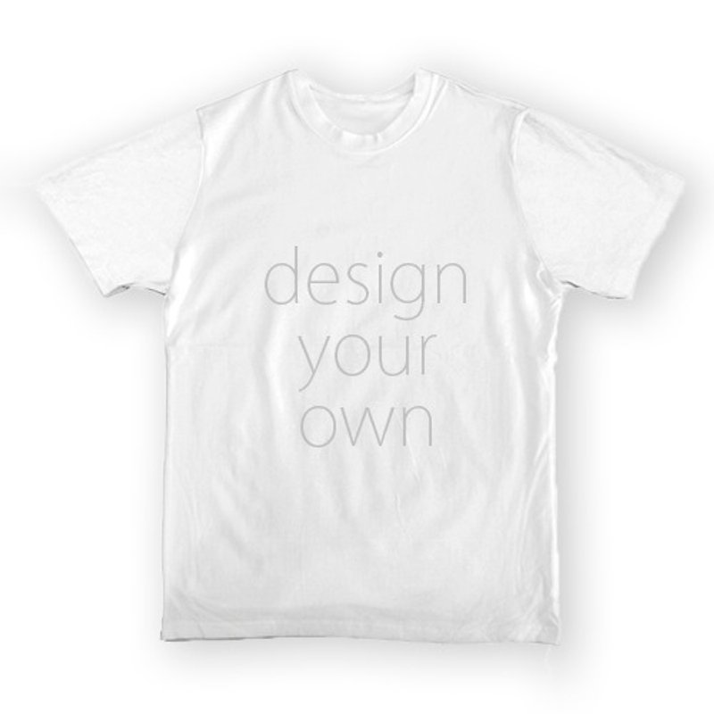 单面 / 定制化 / 白 / 中性 / 棉T-shirt / AC4-01 - 女装 T 恤 - 其他材质 白色