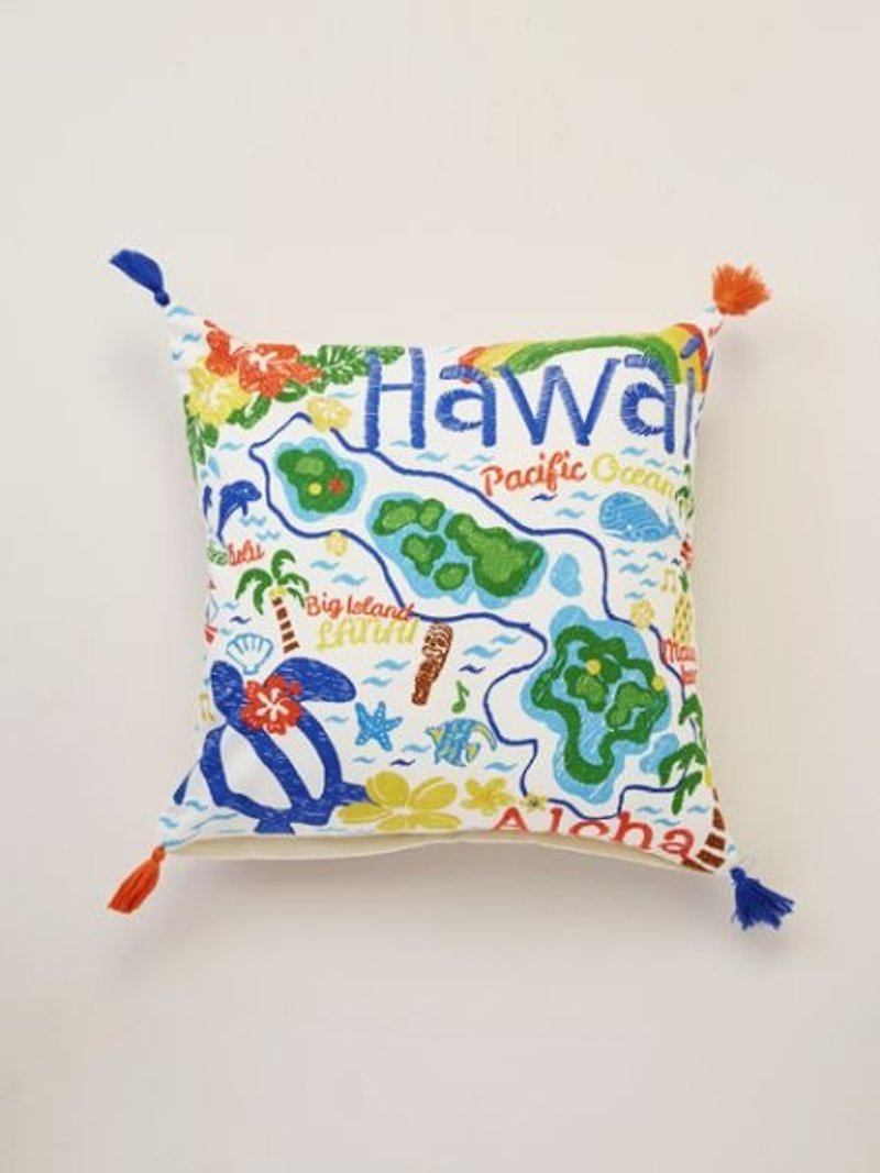 【预购中】☼夏威夷群岛流苏抱枕套☼(两色) - 寝具 - 棉．麻 多色