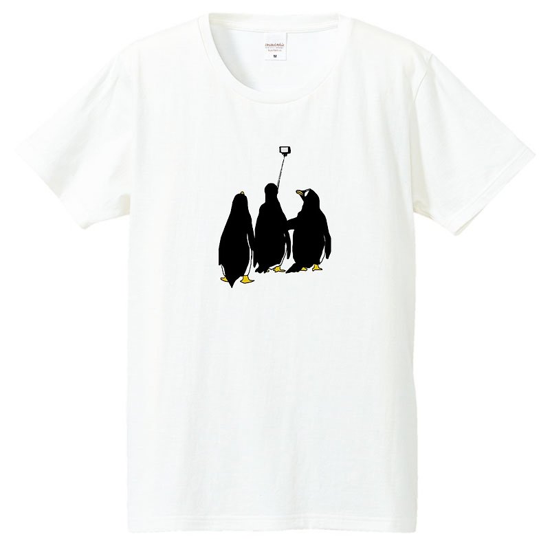 Tシャツ / Selphy - 男装上衣/T 恤 - 棉．麻 白色