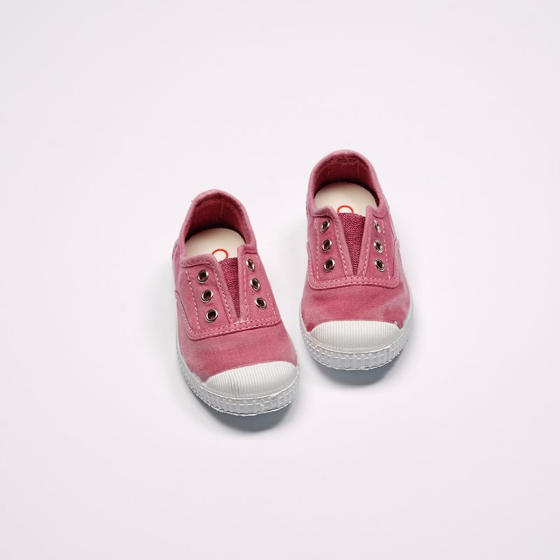 西班牙国民帆布鞋 CIENTA 70777 42 粉红色 洗旧布料 童鞋 - 童装鞋 - 棉．麻 粉红色