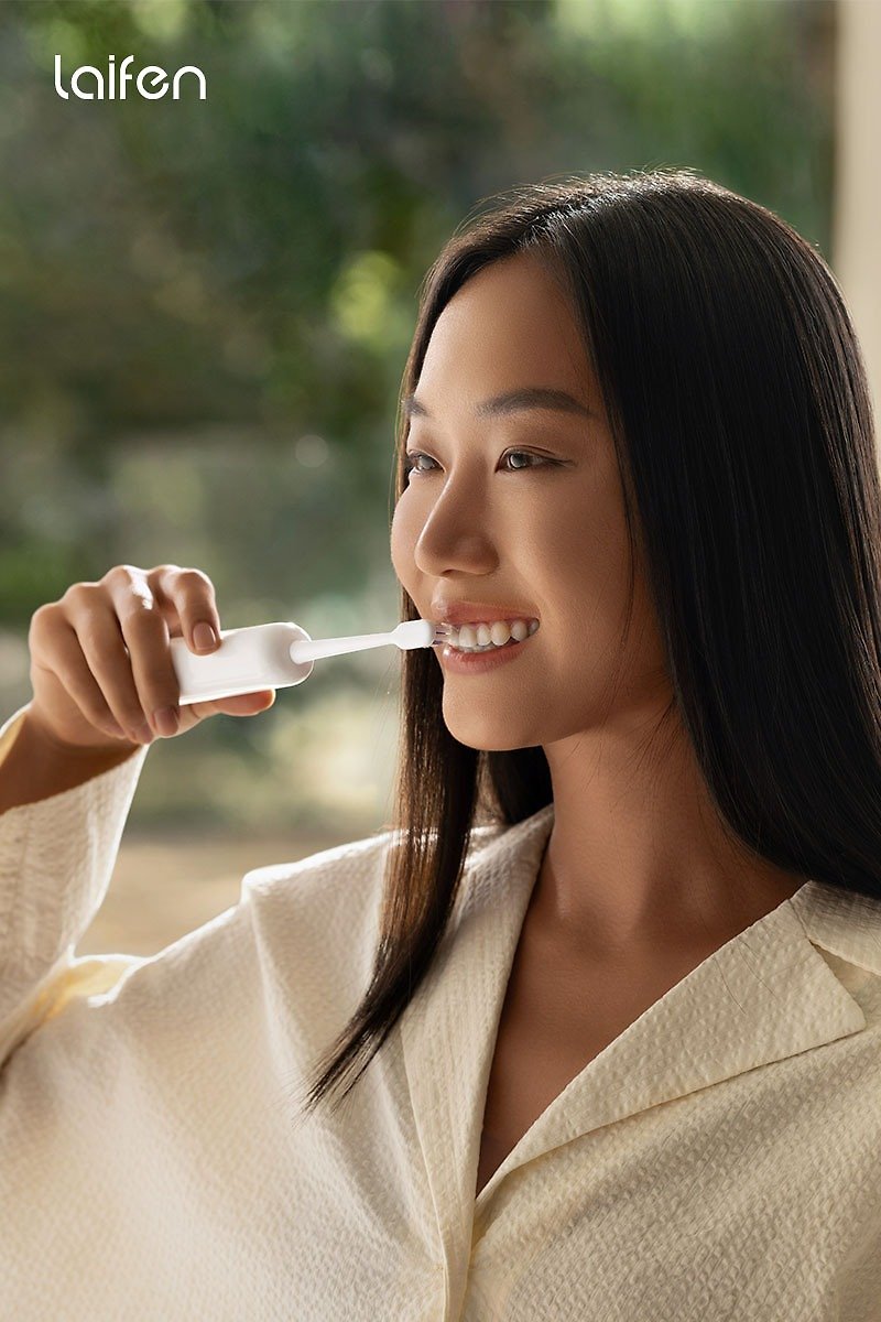 Laifen 扫震电动牙刷 (送额外刷头三选一) - 牙刷/口腔清洁 - 树脂 白色