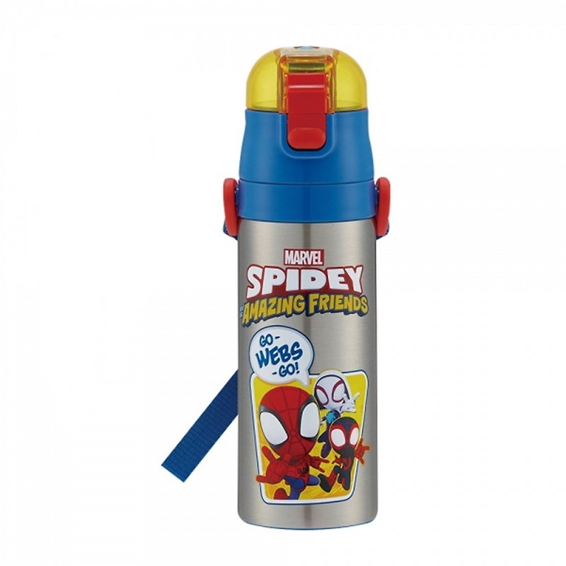 日本Skater - 不锈钢直饮保温水壶(470ml) 蜘蛛人Spidey - 其他 - 不锈钢 多色