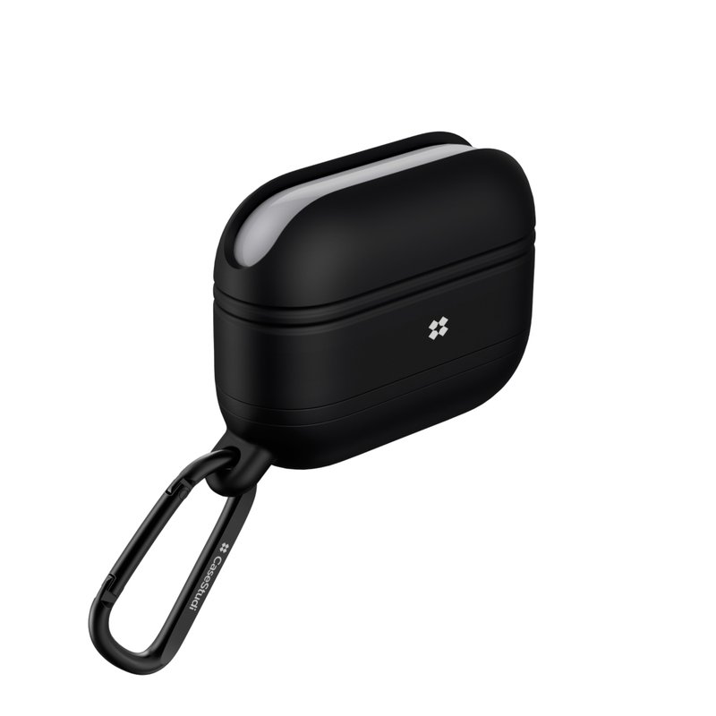 AIRPODS PRO 2 & 1 WATERPROOF CASE: BLACK - 耳机收纳 - 硅胶 