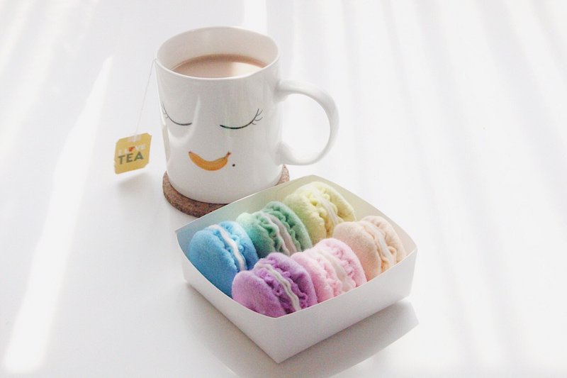 Set of 6 Macarons Catnip Cat Toy - 玩具 - 其他材质 