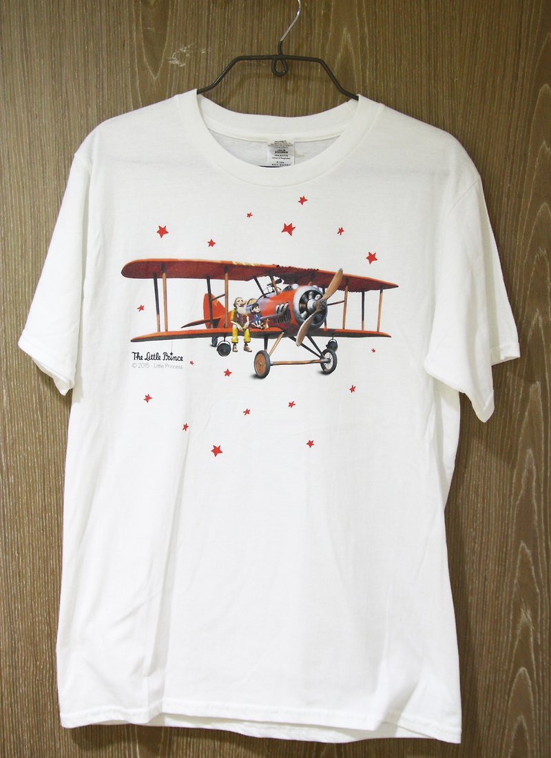 小王子电影版授权 - T恤：【一起去冒险】-儿童短袖 T-shirt,AD10 - 其他 - 棉．麻 红色