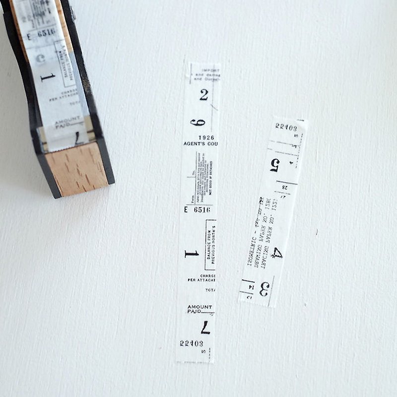YOHAKU纸胶带 Y-001 手帐素材 手帐 手作  日本文具 - 纸胶带 - 纸 白色