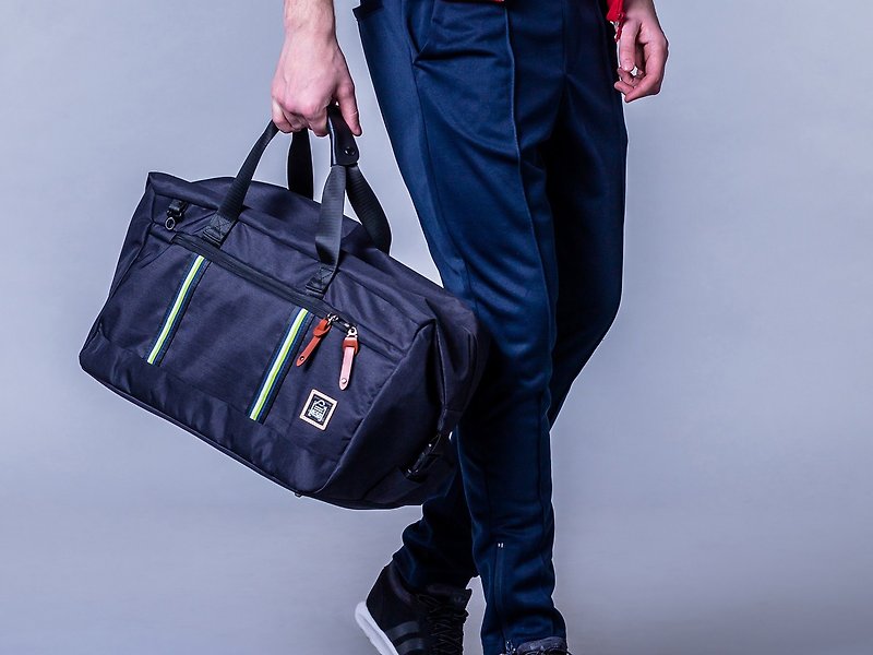 NESO 可以DIY的包包 【旅行袋-政治黑】 - 手提包/手提袋 - 聚酯纤维 