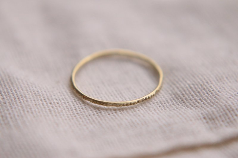 黄铜 戒指 (0746) 段落 - 戒指 - 其他金属 金色