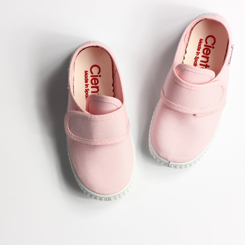 西班牙国民帆布鞋 CIENTA 58000 03粉红色 幼童、小童尺寸 - 童装鞋 - 棉．麻 粉红色