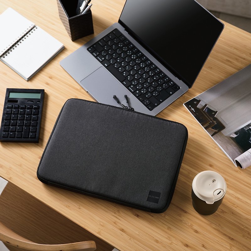 ELECOM MacBookPro 14 寸 耐冲击内袋 黑 电脑包 - 电脑包 - 聚酯纤维 黑色