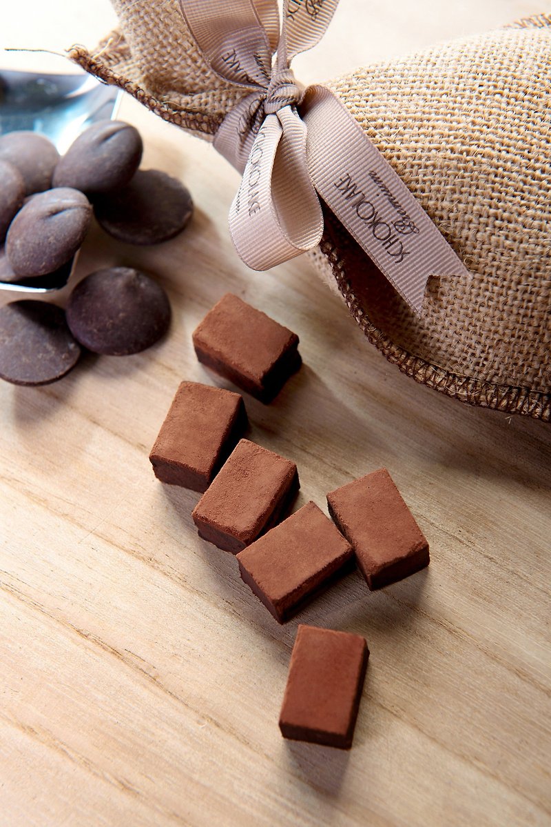 巧克力云庄-经典云庄生巧克力 (35入) - 巧克力 - 新鲜食材 咖啡色