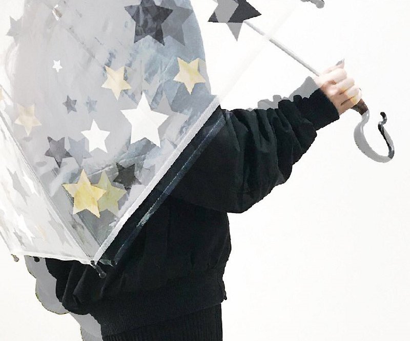 福利品 Evereon替换式伞面-星星系列 - 雨伞/雨衣 - 环保材料 黑色