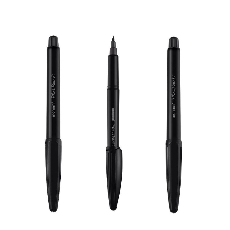 Monami-0.4mm复古贝壳笔3入组-经典黑,MNM85930B - 其他书写用品 - 塑料 黑色