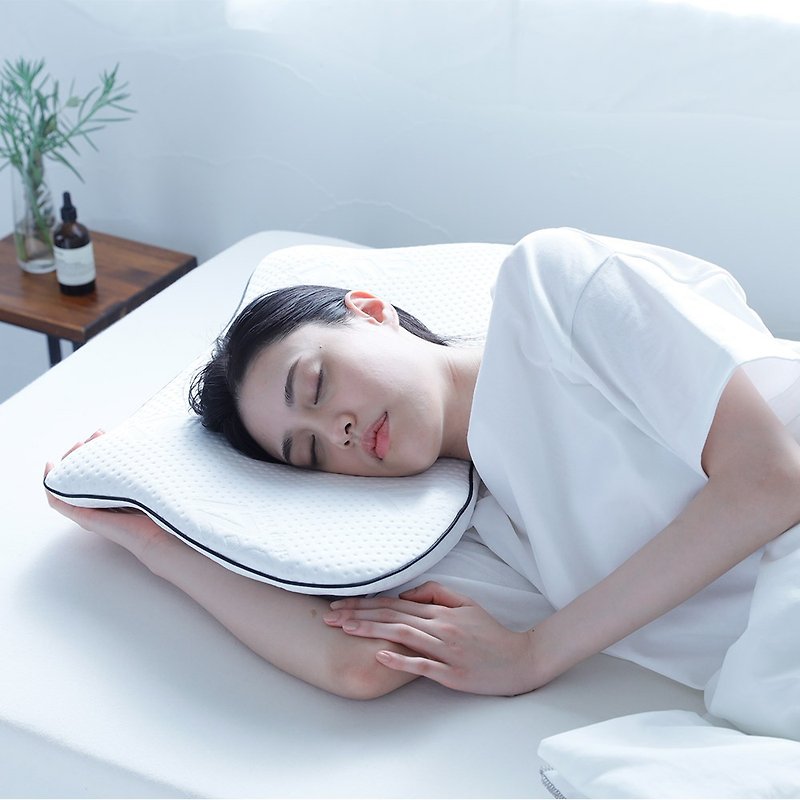 SU-ZI 侧睡枕MUGON 【AZ-666】 - 枕头/抱枕 - 其他材质 白色