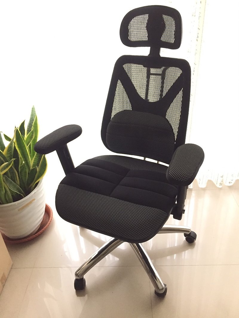 ACRABBIT-全气垫机能透气网椅/办公椅/电脑椅/现正包邮 - 其他家具 - 其他材质 黑色