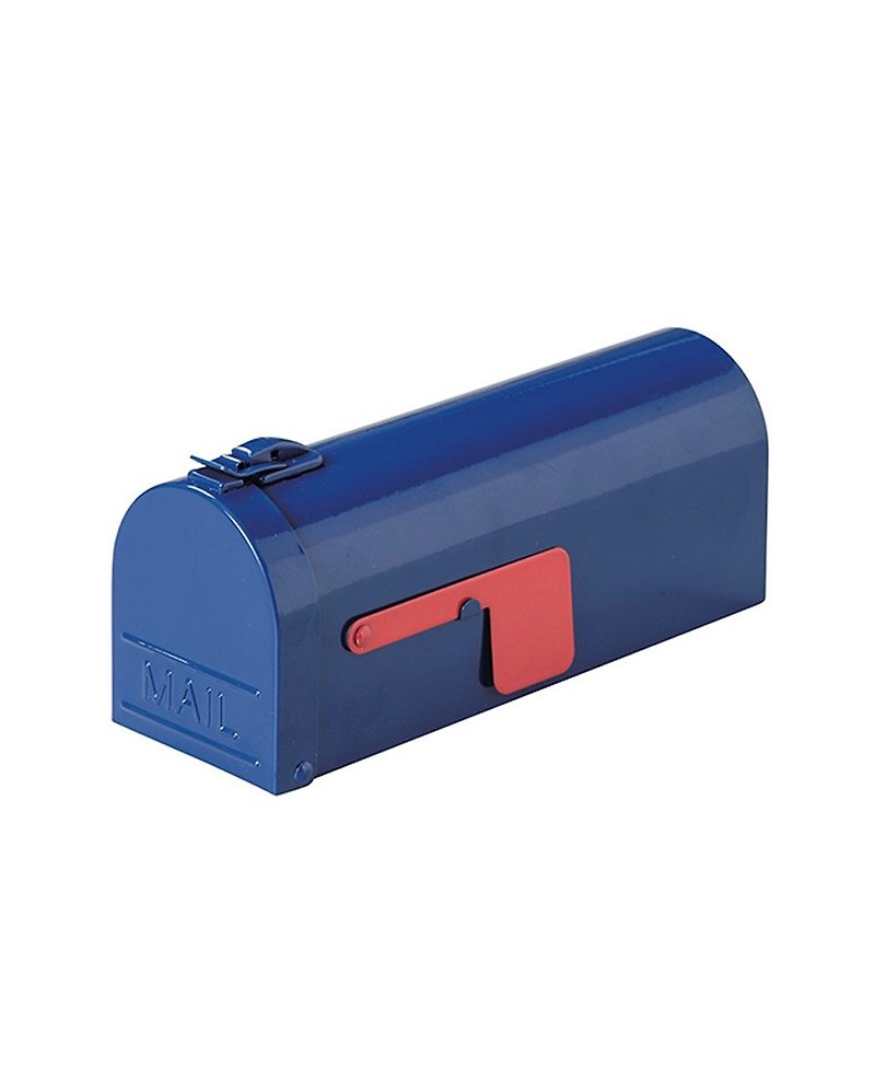 SUSS-日本Magnets 美国复古信箱造型收纳盒/铅笔盒/笔袋(蓝)现货 - 铅笔盒/笔袋 - 其他金属 蓝色