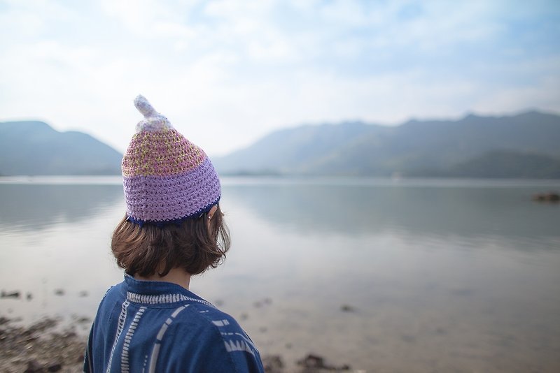 parfait_奶头编织帽子. 限量发售 - 帽子 - 羊毛 粉红色