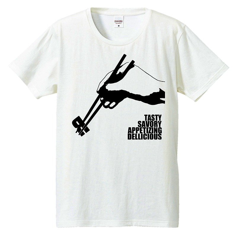 TシャツTasty 2 - 男装上衣/T 恤 - 棉．麻 白色