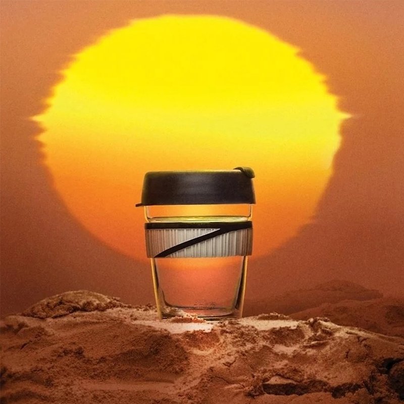 澳洲 KeepCup 星际大战 醇酿 随行杯 M - 芮 - 咖啡杯/马克杯 - 玻璃 卡其色