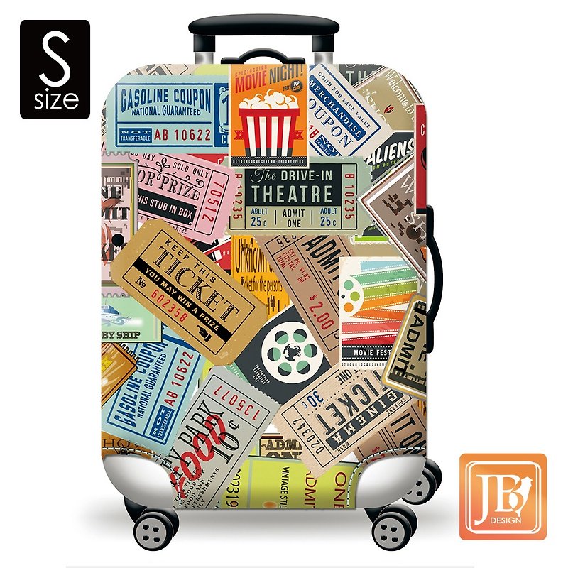 缤纷行李箱套-美式摇滚(S) - 行李箱/行李箱保护套 - 其他材质 