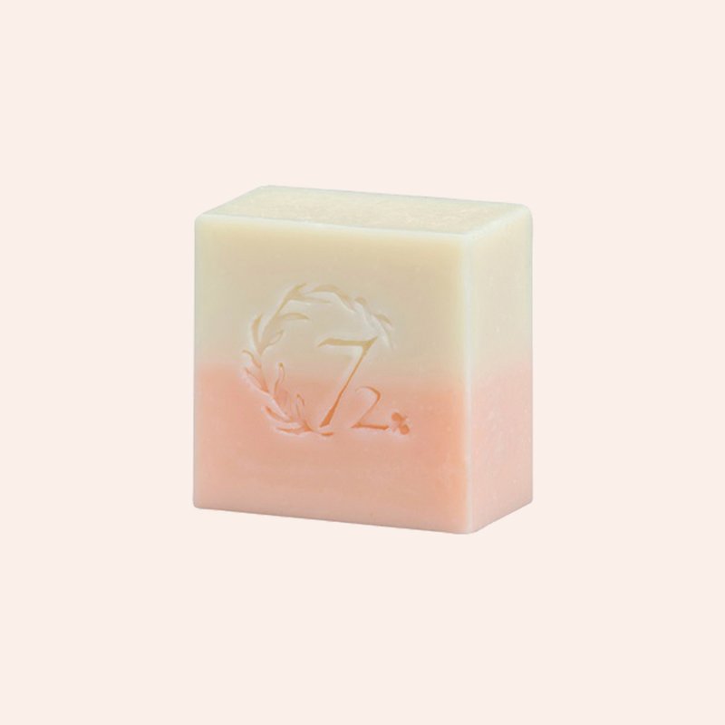 【干性肌最爱】 粉红水嫩脸部专用皂 - 脸部清洁/卸妆用品 - 植物．花 粉红色
