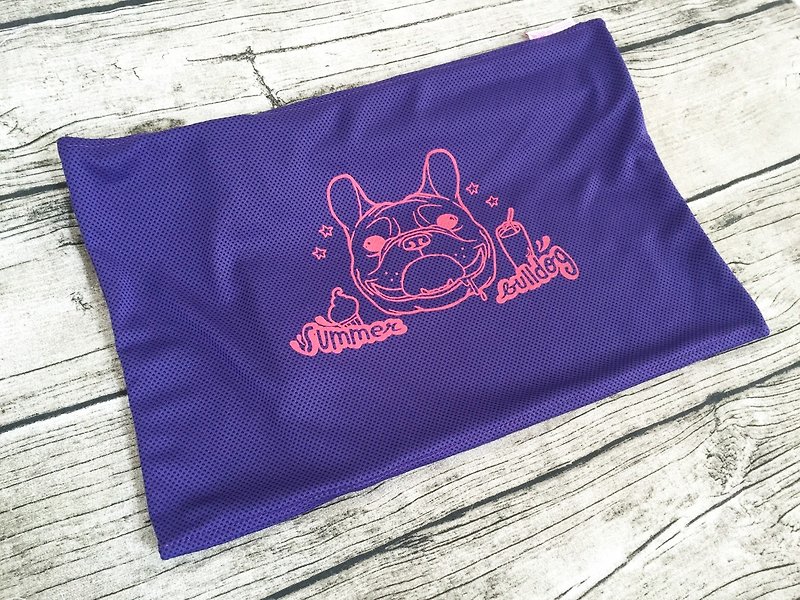 紫色summer法斗凉感凉垫套（凉垫专用 - 其他 - 聚酯纤维 紫色