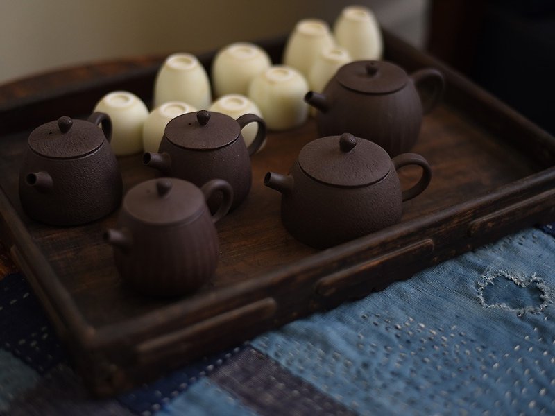 售罄。作紫砂紫泥茶壶孤品小容量急需壶 正把功夫茶品茶利器 - 茶具/茶杯 - 陶 