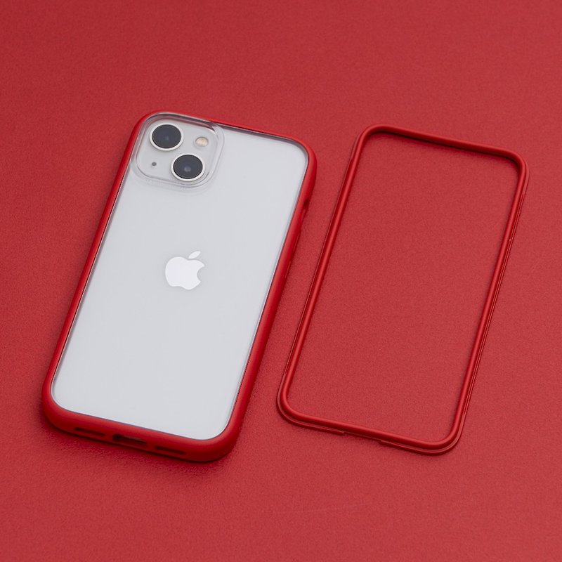 Mod NX边框背盖两用手机壳-红色/for iPhone 11 系列 - 手机配件 - 塑料 红色