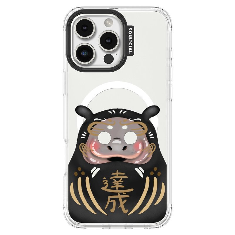 Daruma达摩－DRV Tassei Hippo iPhone 手机壳 MagSafe磁吸保护壳 - 手机壳/手机套 - 其他材质 