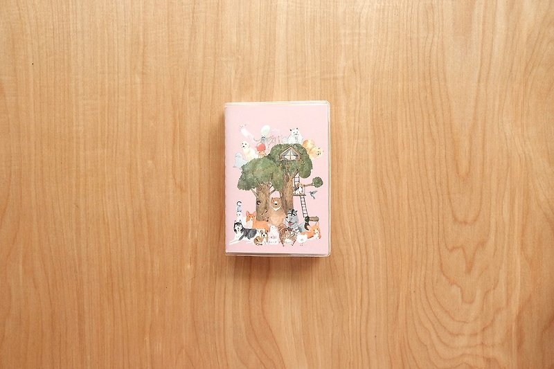 PLANNER A7 : ANIMAL WOOHOO - 笔记本/手帐 - 纸 粉红色