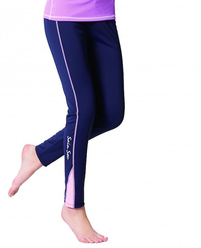 MIT 运动机能裤(水陆两用) 水母裤 - 女装泳衣/比基尼 - 尼龙 蓝色