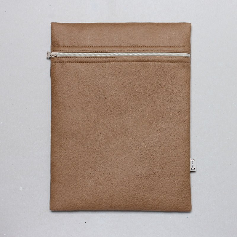 笔电套 简单有型 12.5寸笔电套 A4文件袋 - 人造皮褐色  - 电脑包 - 聚酯纤维 咖啡色