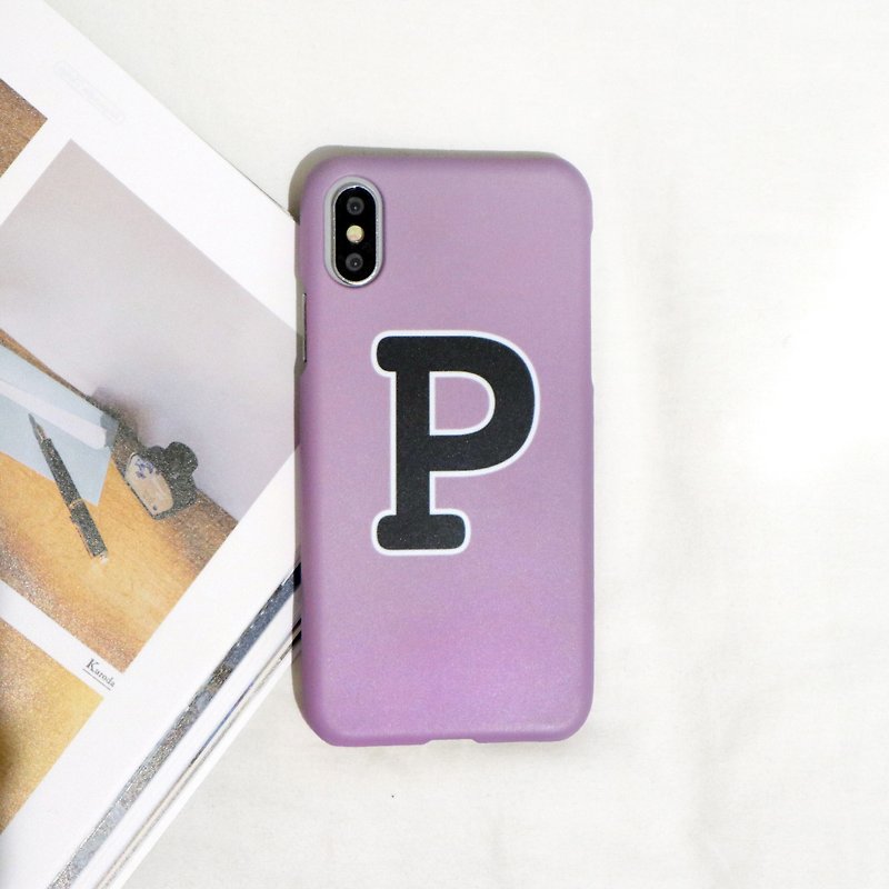 粉紫葡萄大P手机壳 - 手机壳/手机套 - 塑料 紫色