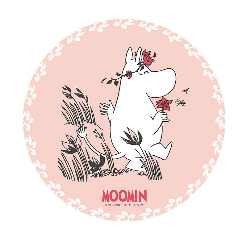 Moomin授权-吸水杯垫 7款噜噜米插画设计 - 杯垫 - 陶 多色