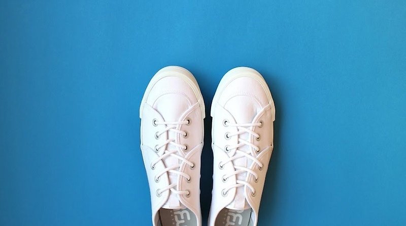 【 RFW】SANDWICH-LO STANDARD 　休闲鞋 - 女款休闲鞋 - 棉．麻 白色