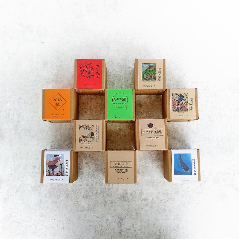 茶包礼盒任选3款500元 - 茶 - 新鲜食材 咖啡色