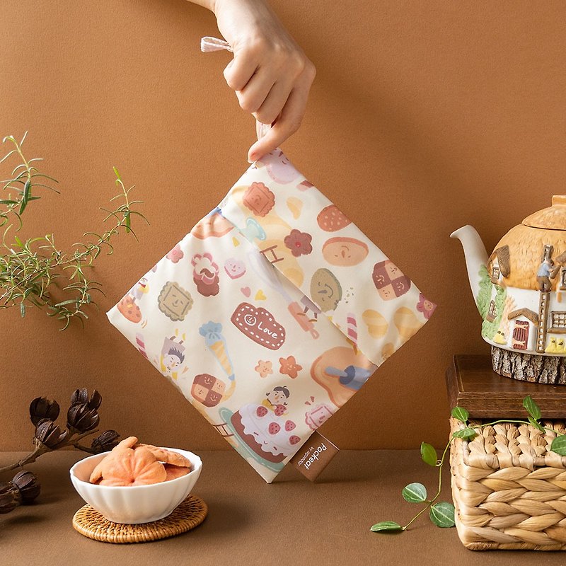 Pockeat小吃袋-喜憨儿基金会-饼干历险记 - 便当盒/饭盒 - 塑料 黄色