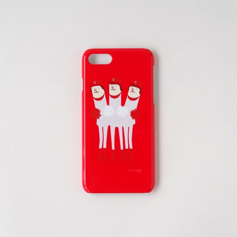 ルルさんベースボール iPhone ケース - 手机壳/手机套 - 塑料 红色