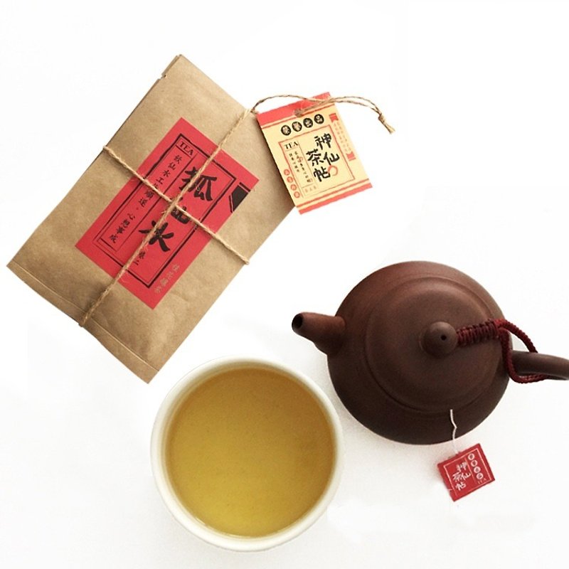 神仙茶帖-狐仙水-桂花酿茶 5包/入 - 茶 - 纸 红色