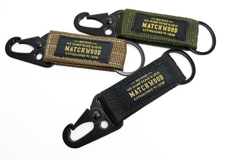 军规钥匙圈 Matchwood military key holder 多功能钥匙圈 - 钥匙链/钥匙包 - 其他金属 黑色