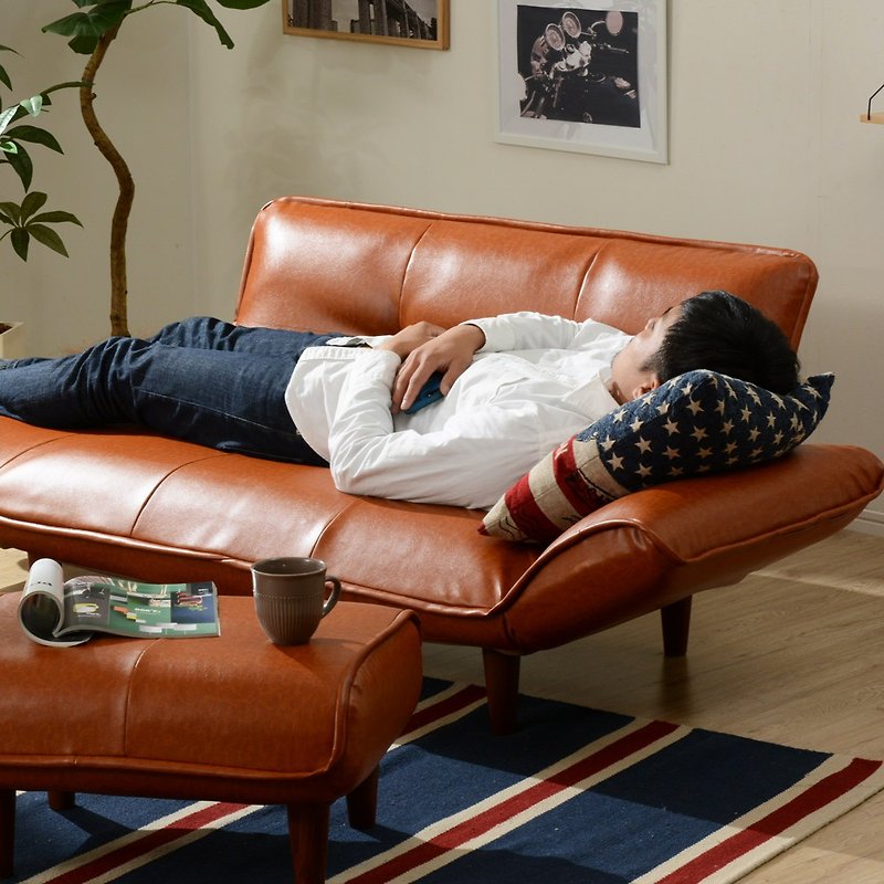 双人沙发A01加长型(2P)【日本和乐の音色】 独立筒沙发 五段调节 - 椅子/沙发 - 其他材质 绿色