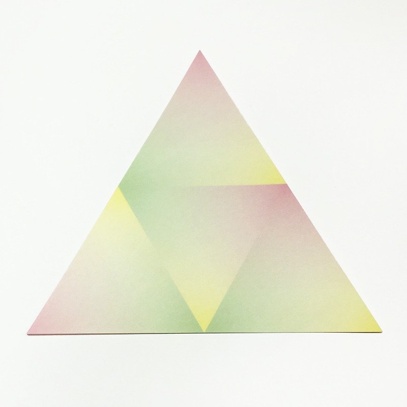 日本KAMOI mt CASA sheet 三角形和纸贴【渐层 (MT03WST001)】 - 墙贴/壁贴 - 纸 多色