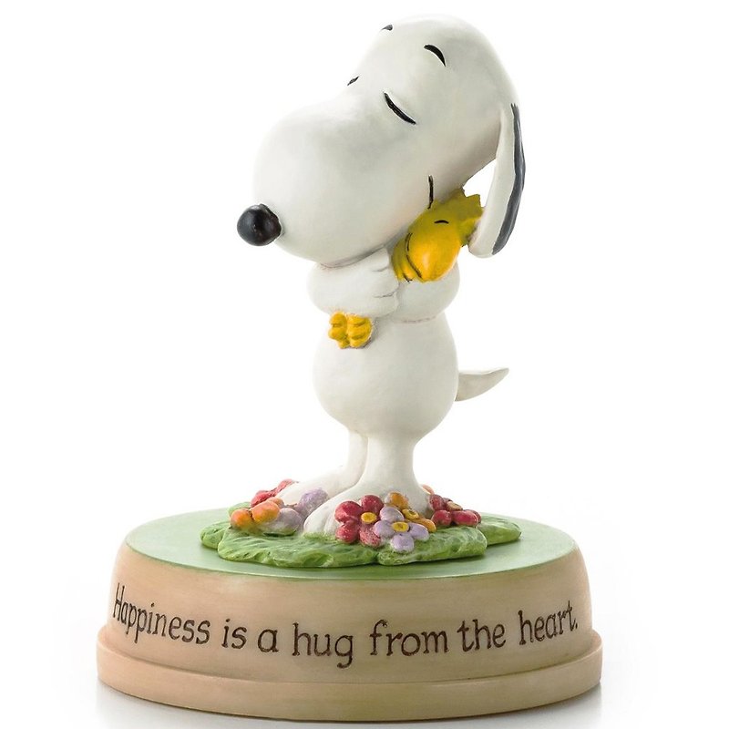 Snoopy手工雕塑-拥抱【Hallmark-Peanuts史努比 手工雕塑】 - 摆饰 - 其他材质 多色