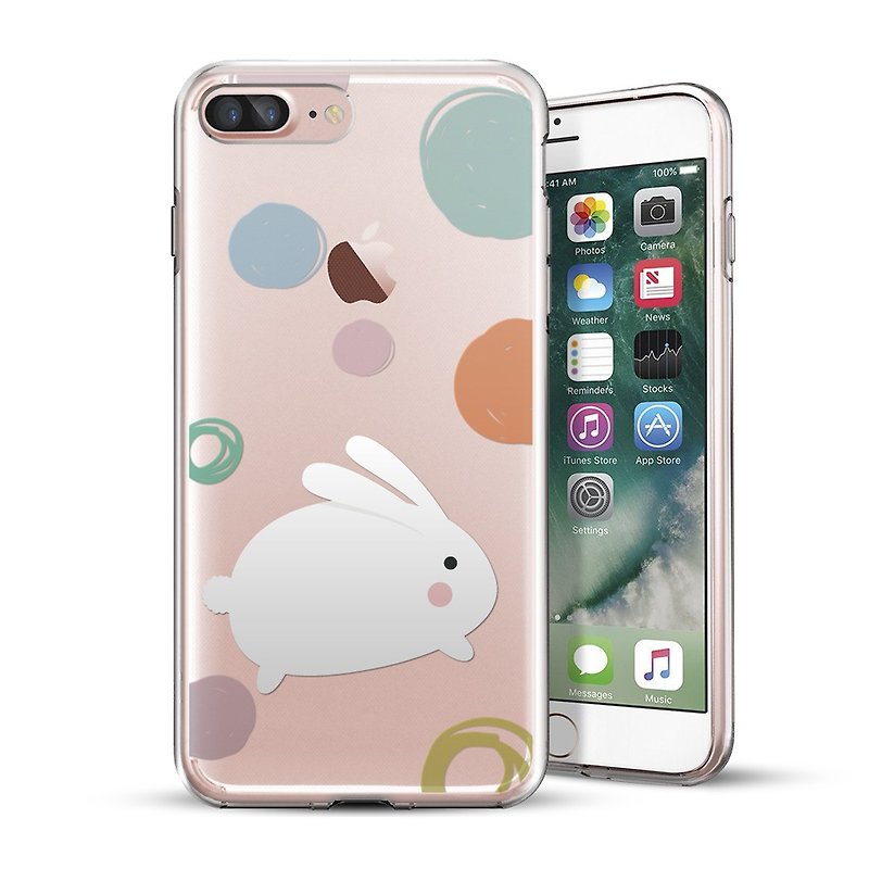 AppleWork iPhone 6/6S/7 Plus 原创保护壳 - 小白兔 CHIP-065 - 手机壳/手机套 - 塑料 白色