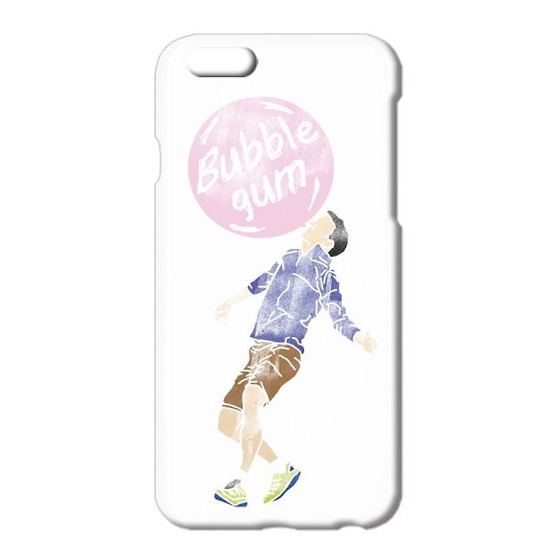 [iPhoneケース] Bubble gum - 手机壳/手机套 - 塑料 白色