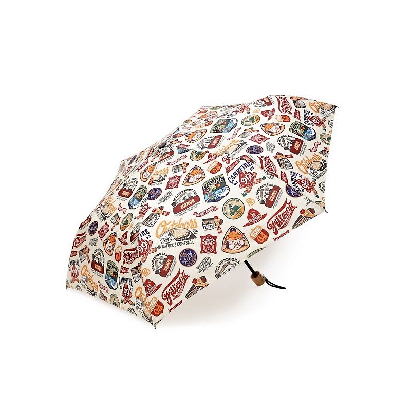Filter017 Folding Umbrella 垦趣贴纸图像折叠晴雨伞 - 雨伞/雨衣 - 防水材质 多色