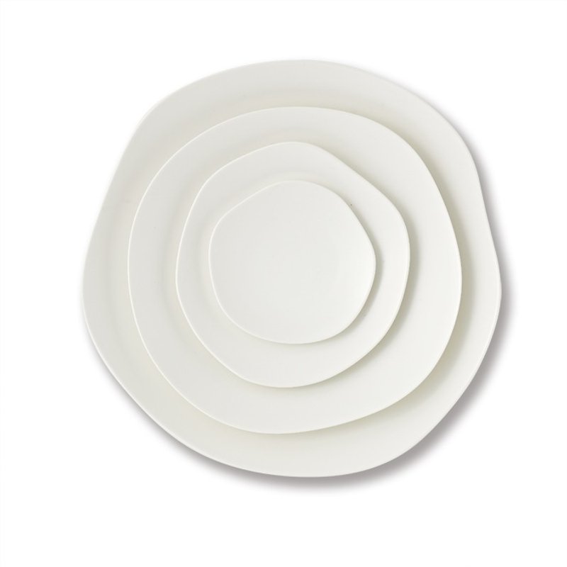 树の岁月餐盘组 - 浅碟/小碟子 - 瓷 白色