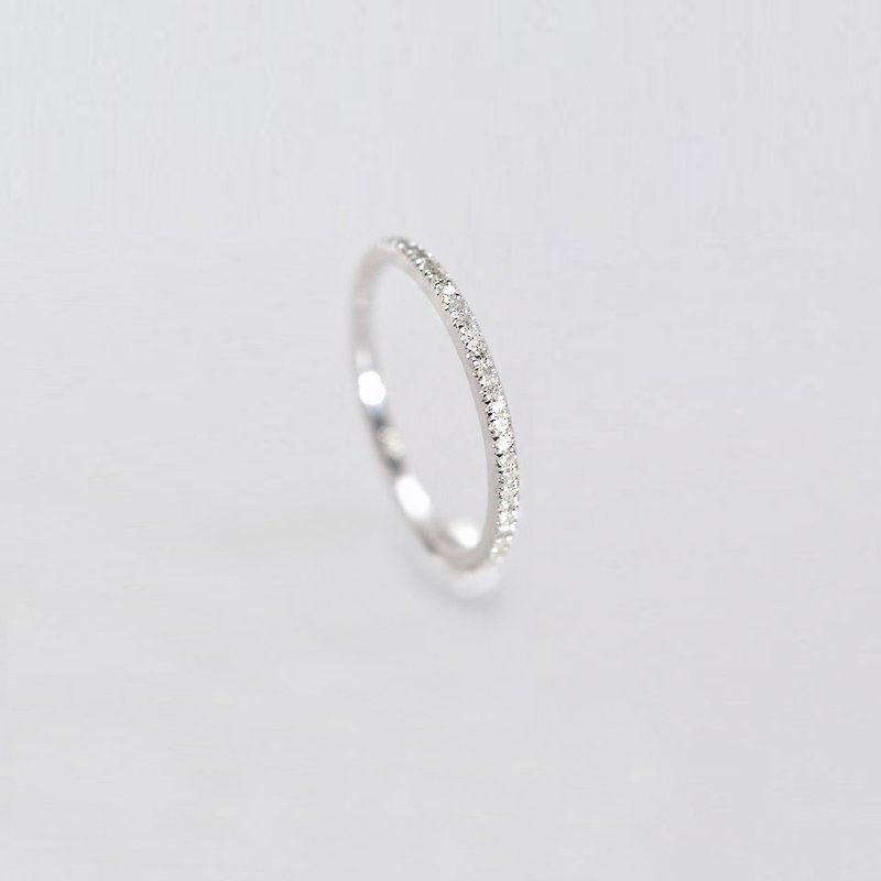 初绽 Fiorita Ring - 戒指 - 纯银 白色